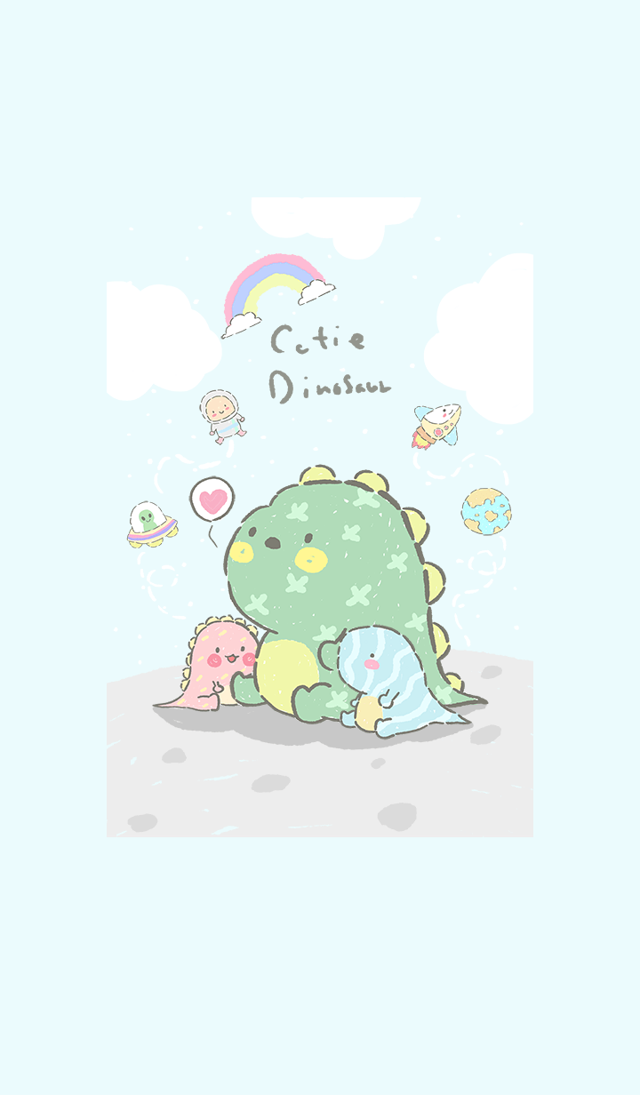 dinofamily in space
