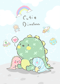 dinofamily in space