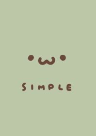 可愛的臉孔 /開心果綠