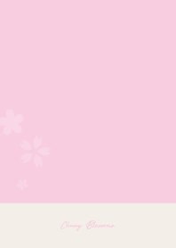 Simple / Cherry Blossoms  / Pink ver.