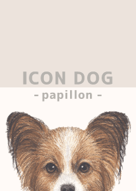 ICON DOG - Papillon - BEIGE/06