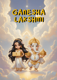 Ganesha-Lakshmi-rich, prosperous