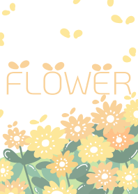 orange-yellow flowers