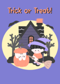 Trick or Treat and Happy Halloween v.1