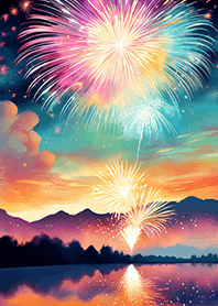 Beautiful Fireworks Theme#118