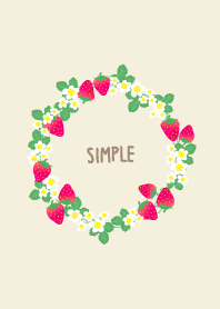 Cute strawberry wreath8 from Japan