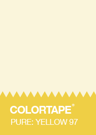 COLORTAPE II PURE-COLOR YELLOW NO.97