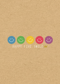 -HAPPY FIVE SMILE- CROWN 19