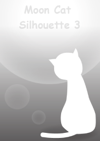 Moon Cat Silhouette 3