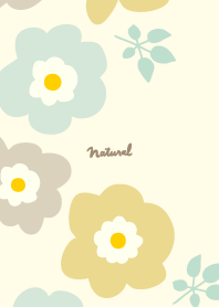 Nordic flowers leaves fashionable22