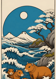 Ukiyo-e - Capybara 326B8F