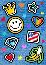 Pop Smiley Denim