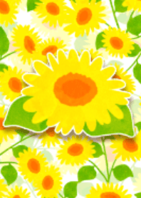 Happy summer sunflower ver.fix