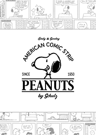 Snoopy Comic Strips (White)