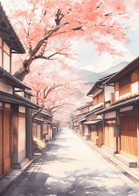 京都癒しの旅～水彩風景画2.1.1