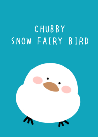 CHUBBY SNOW FAIRY BIRD-VIRIDIANj