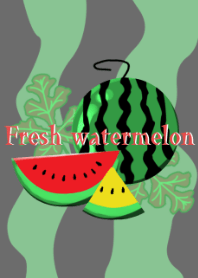 Fresh watermelon