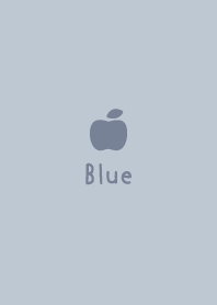 苹果 -暗蓝色-