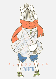 Little girl & WINTER