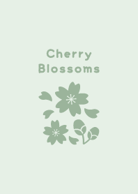 Cherry Blossoms20.Green.