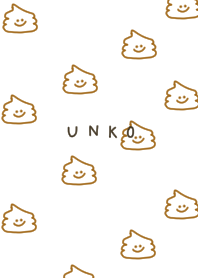 かわいい線画×うんこ。