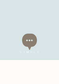 SIMPLE(beige blue)V.1687b