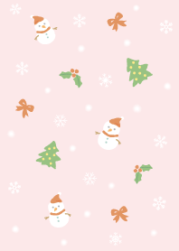 Happy Little Snowman_Pink1
