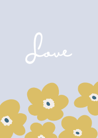 in bloom, flower / alice blue