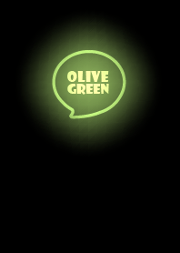 Love Olive Green Neon Theme