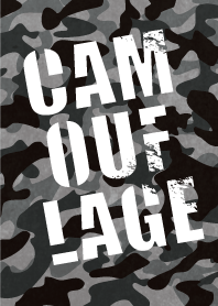 camouflage pattern ~BLACK~