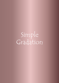 Simple Gradation -GlossyPink 27-