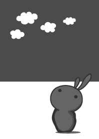 rabbit staring-120