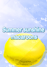 Summer sunshine macaroons