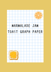 MARMALADE JAM TOAST GRAPH PAPER-DUSTY YE