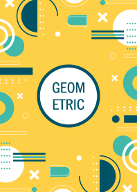 Flat Geometric Bright Sun