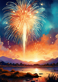 Beautiful Fireworks Theme#440