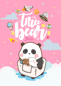 Three Bear Galaxy Pink