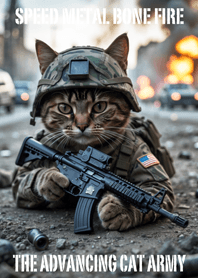 The advancing cat army 34