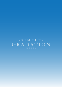 SKY BLUE GRADATION -SIMPLE-