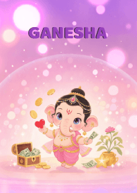 Ganesha: Rich, Happy,wish fulfilled,(JP)