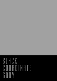 BLACK COORDINATE*GRAY