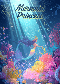 Mermaid Queen Ocean Coral Reef Fantasy