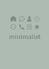 minimalist #dustygreen