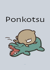 เบจ บลู : Everyday Bear Ponkotsu 4
