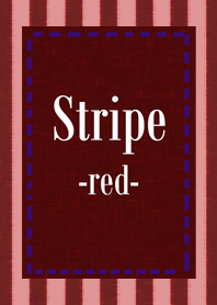 Stripe -red-