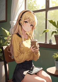 Afternoon coffee time df0955