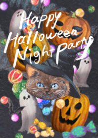 Happy Halloween night party