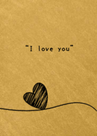 ペーパーハート【ペア・ブラック】