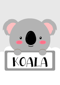 Simple Cute Love Koala Theme