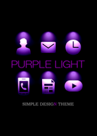 "PURPLE LIGHT THEME."